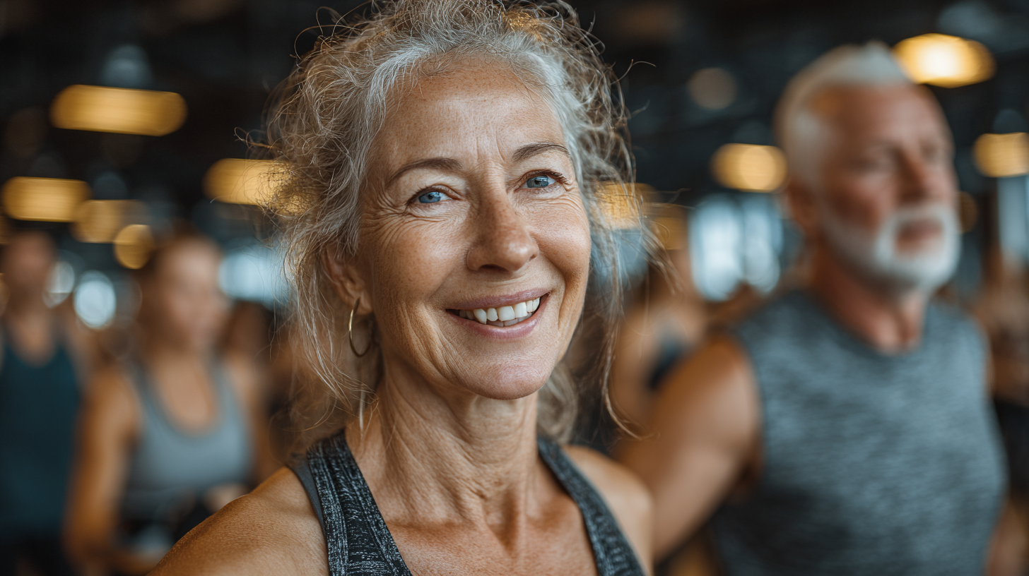 Семейство упражнява заедно в парк